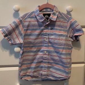Boys Quicksilver button up shirt